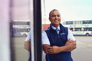 A First Bus driver